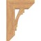 Ekena Millwork Merced Slat Smooth Bracket, Western Red Cedar, 5 1/2"W x 18"D x 26"H BKT06X18X26MRC06SWR - alternate 3